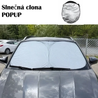 Slnečná clona na auto POP UP